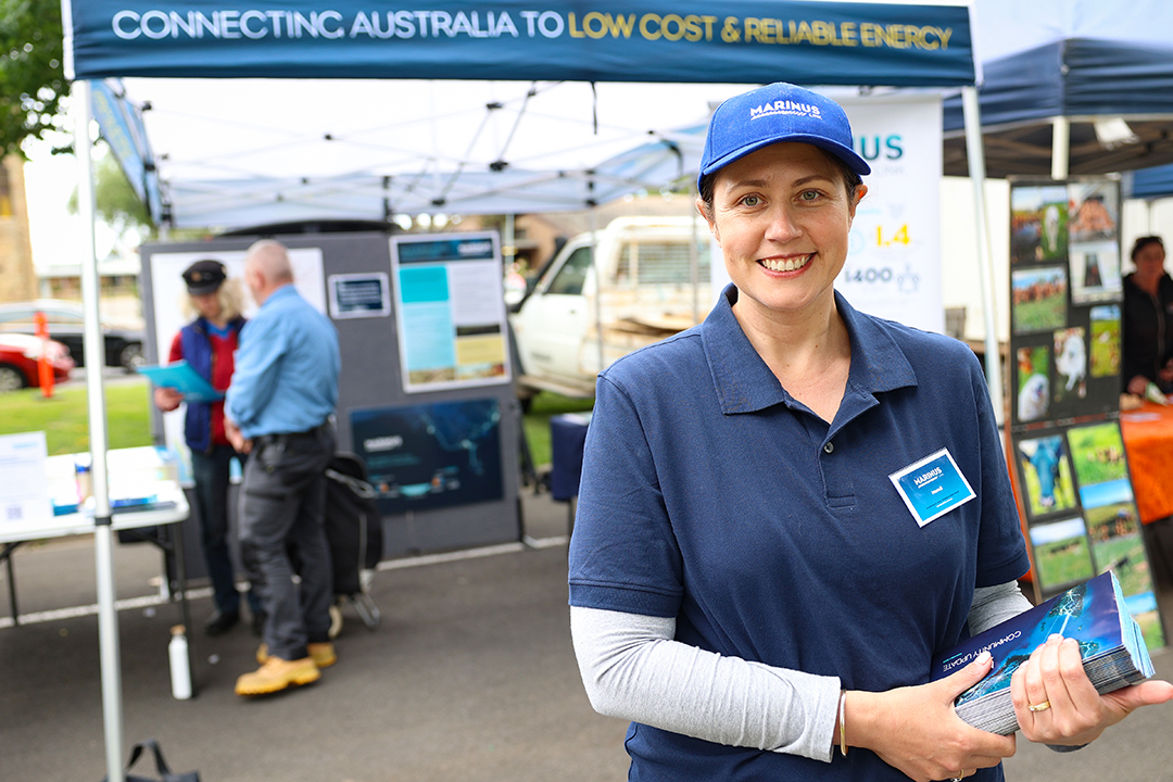 RPS community and consumer engagement director at Marinus Link community engagement session.