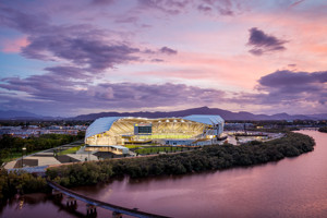 The development of a new-look stadium for Townsville in North Queensland. 2021 UDIA award winner. Image credit: Andrew Rankin.